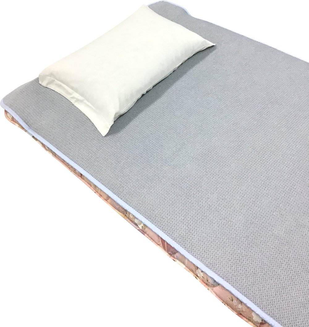 敷きパッド、シングル、100×205cm、備長炭ハニカム、蓄熱サーモ、遠赤外線② 備長炭ハニカム敷パッドのご紹介